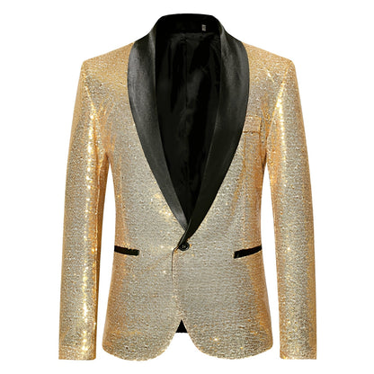 Jerome - Klassischer, eleganter Paillettenblazer für Herren
