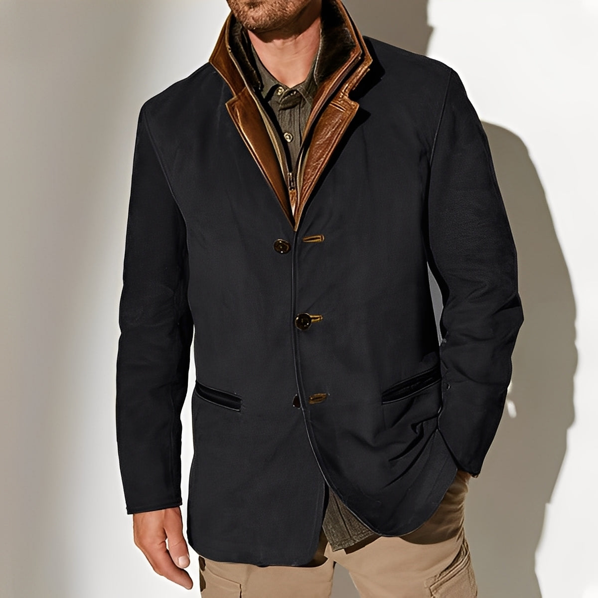 Durward - Herrenjacke im traditionellen Look mit Taschen