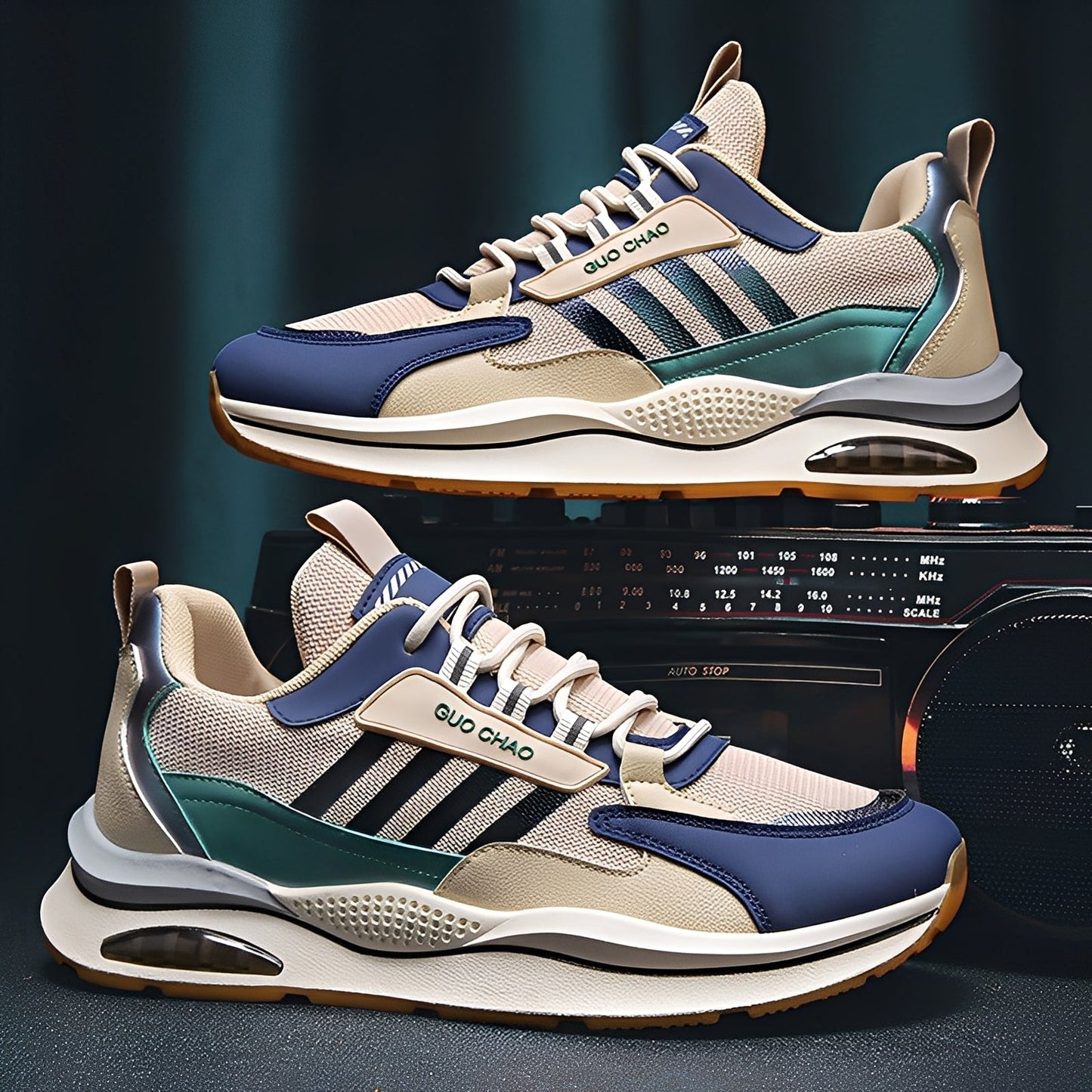 Hector - modische, luftdurchlässige Herren-Sneaker