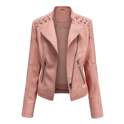Lara – Klassische Lederjacke