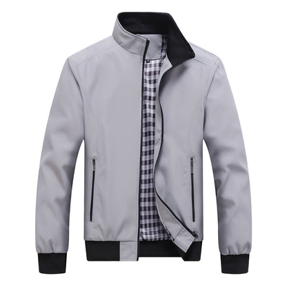 Terrence - Bequeme, modische Herrenjacke mit Windschutz