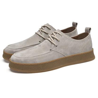 Riordan - Modische flache Herrensneaker aus Wildleder
