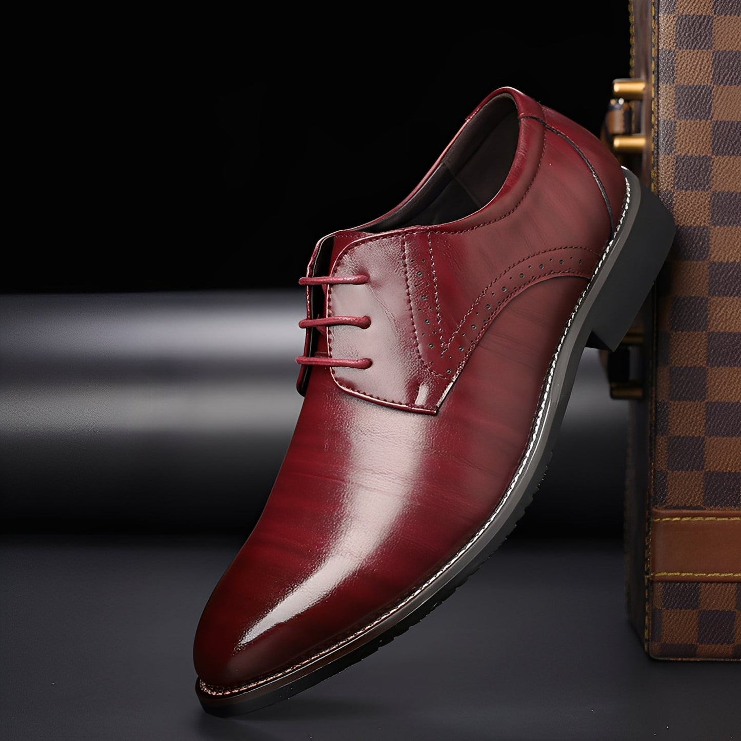 Beckham - Stilvolle Schnürschuhe im Brogue-Stil für Herren