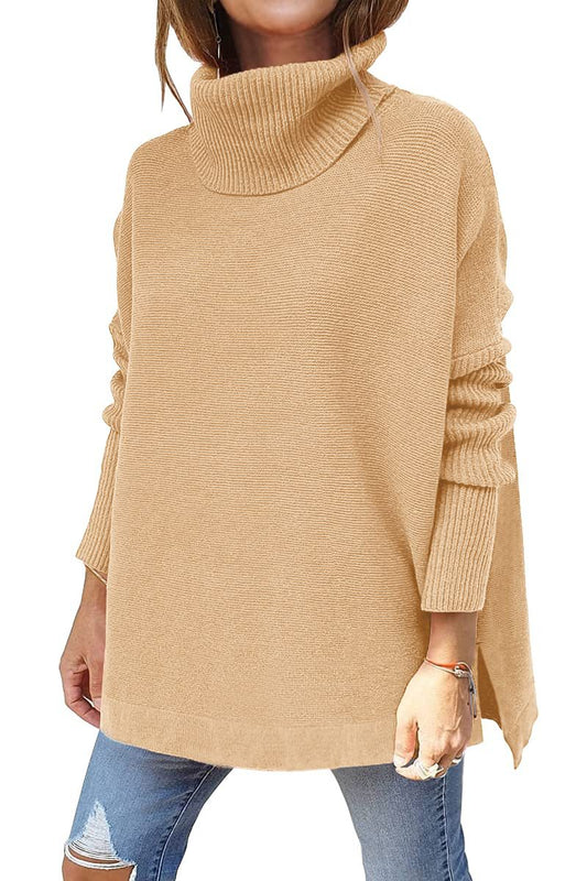 Macey - Damen-Wollpullover mit Rollkragen für mehr Wärme