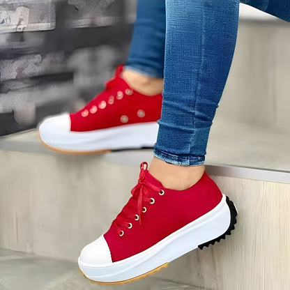 Mellony - Bequeme Damenschuhe mit dicker Sohle