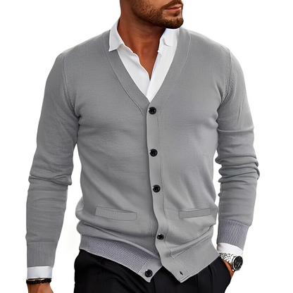 Kyler - Eleganter Herren-Cardigan mit Knöpfen