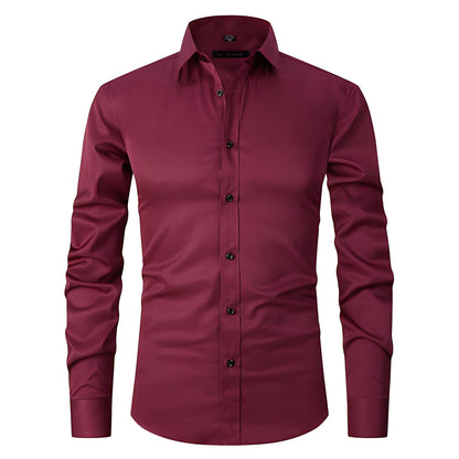 Elton - Enges Herren-Stretchshirt