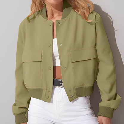 Marva - Bequeme und weite Frauenjacke mit großen Taschen