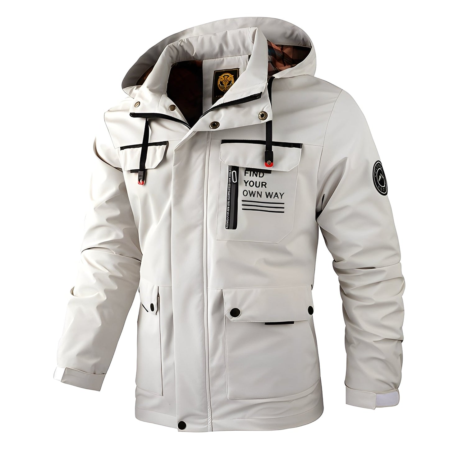 Fredrick - Wasserdichte, dicke Outdoor-Jacke für Herren