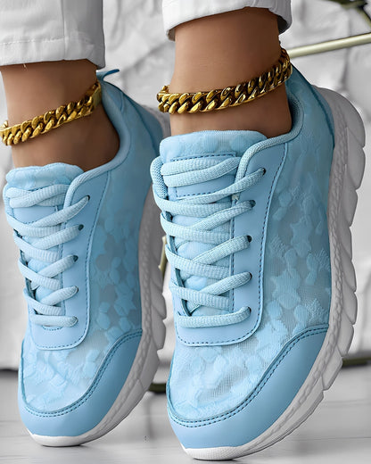Elisabeth - Bequeme, luftige Damenschuhe mit Blumenmuster