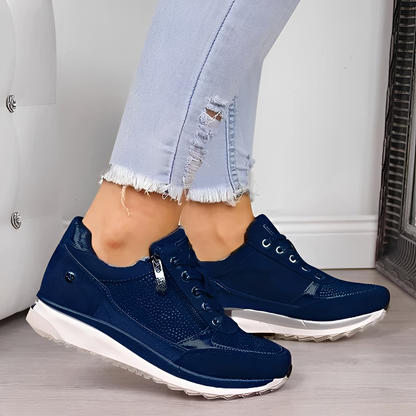 Kaycee - Modische Freizeitschuhe mit Reißverschluss für Damen