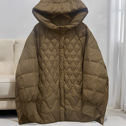 Abigail - Warme Winterjacke für Damen mit Daunen und Reißverschluss