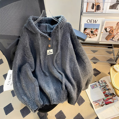 Haylee - Bequemer Damen-Pullover mit Knöpfen