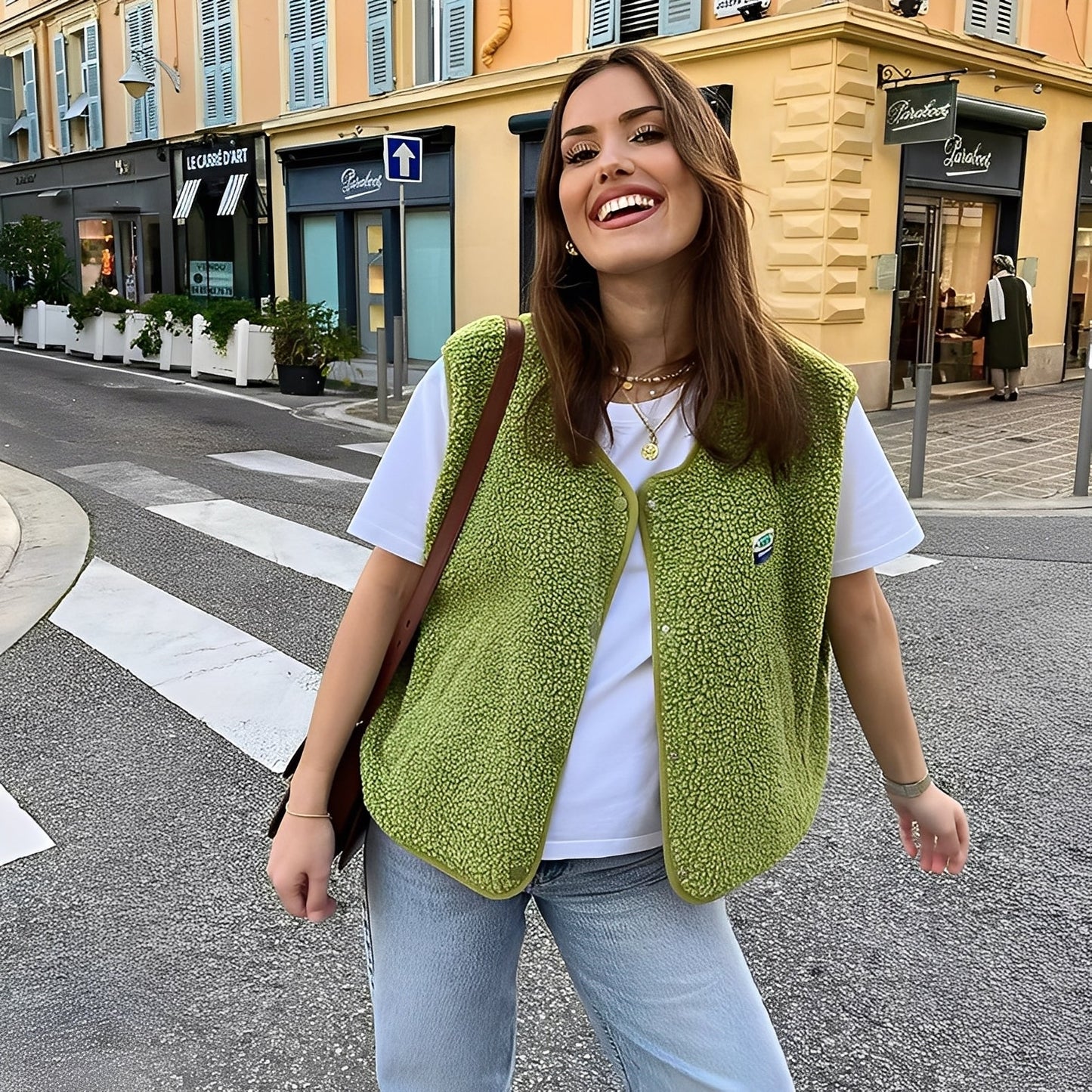 Vanessa - Angenehme Fleece-Weste für Damen