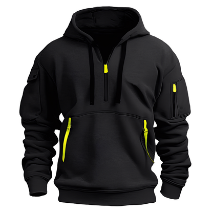 Cornell - Bequemer, lässiger Herren-Hoodie mit Zipper