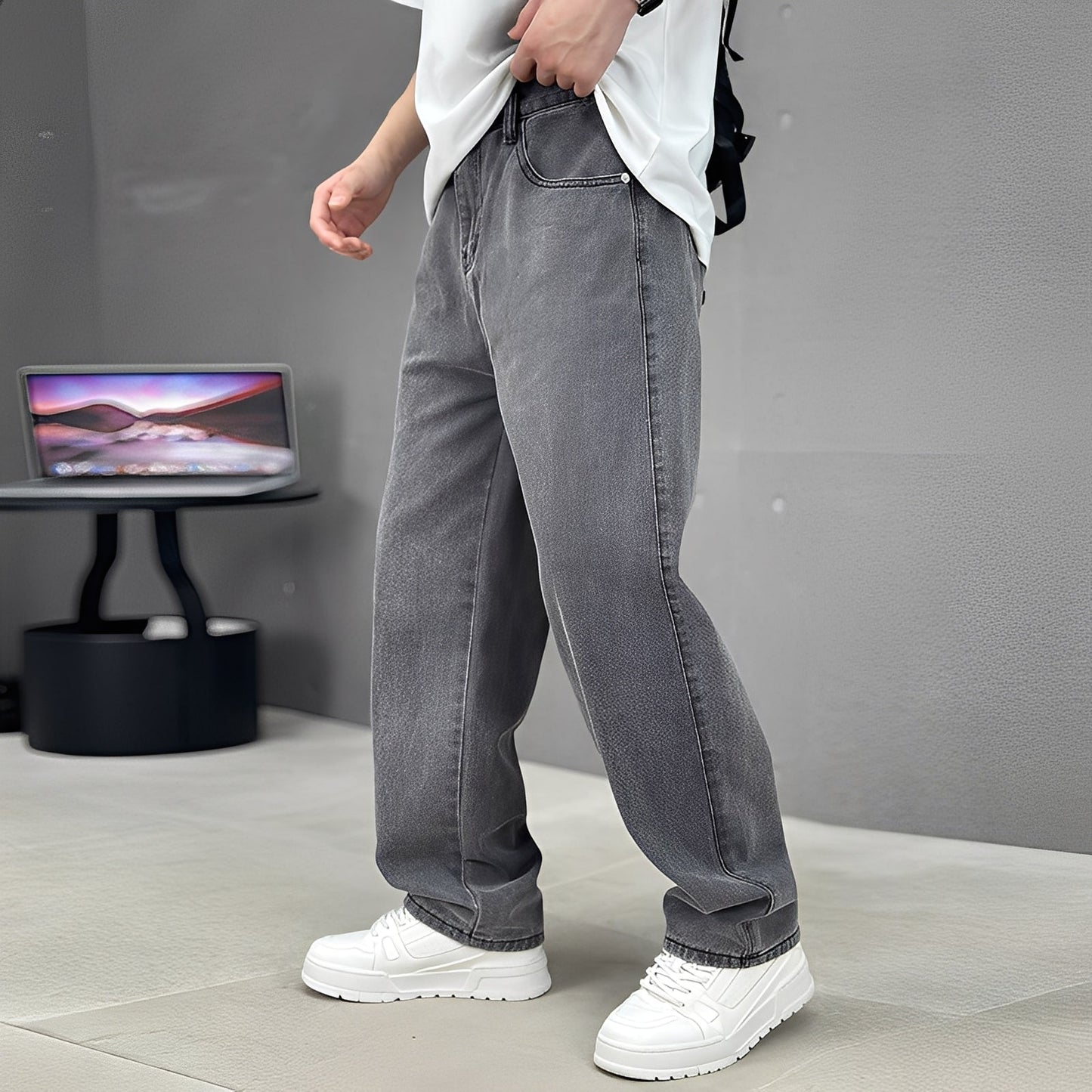 Wendell - Stylische Herrenjeans mit lockerem Schnitt