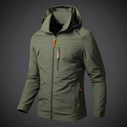 Finnegan - Bequeme Herrenjacke für draußen mit Kapuze