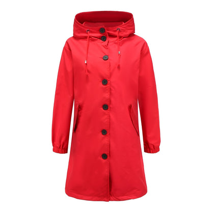 Vivyan - Bequeme wasserdichte Jacke für Damen mit Kapuze