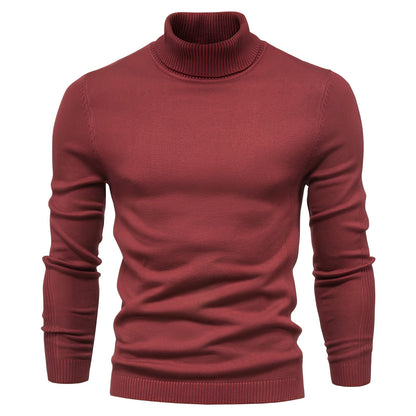 Jonah - Einfacher Rollkragenpullover für Herren