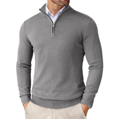 Bowen - Modischer Herrenpullover mit Reißverschluss
