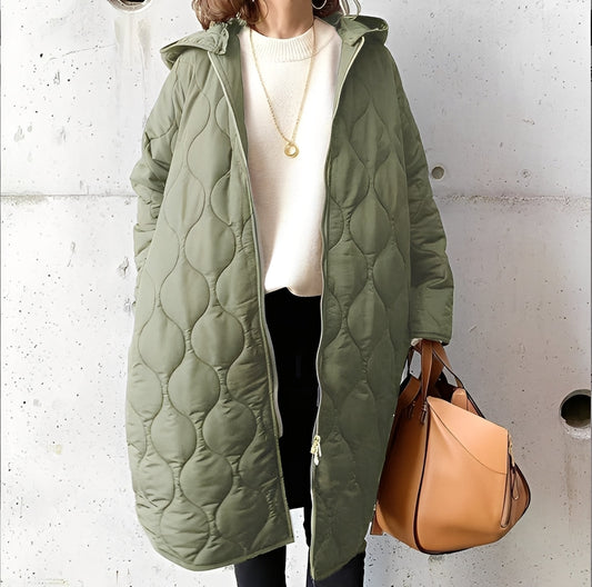 Krystine - Angenehmer Damen-Parka mit Kapuze