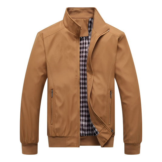 Terrence - Bequeme, modische Herrenjacke mit Windschutz