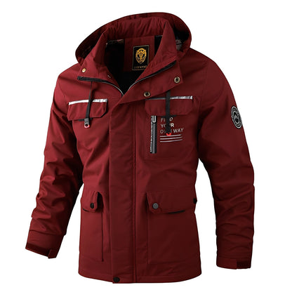 Fredrick - Wasserdichte, dicke Outdoor-Jacke für Herren