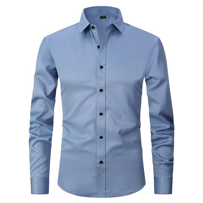 Elton - Enges Herren-Stretchshirt