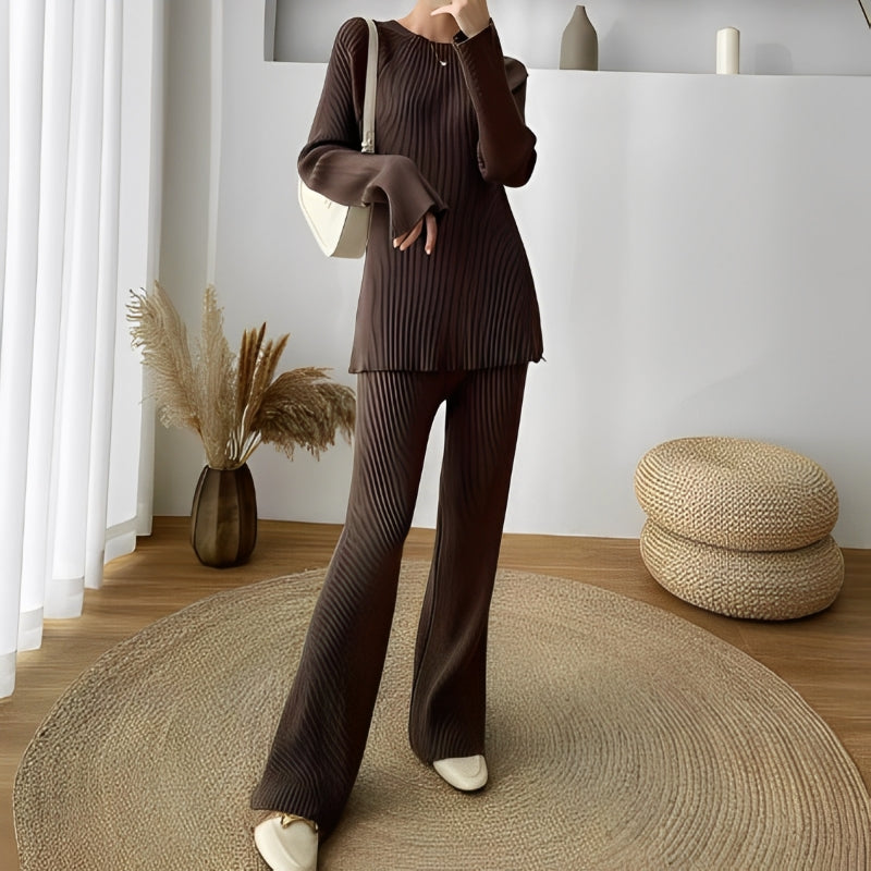 Winona - Bequemes und locker gestricktes Damenoutfit