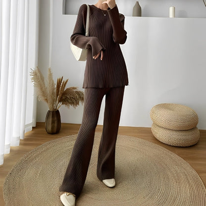 Winona - Bequemes und locker gestricktes Damenoutfit