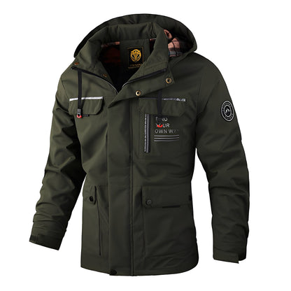 Fredrick - Wasserdichte, dicke Outdoor-Jacke für Herren