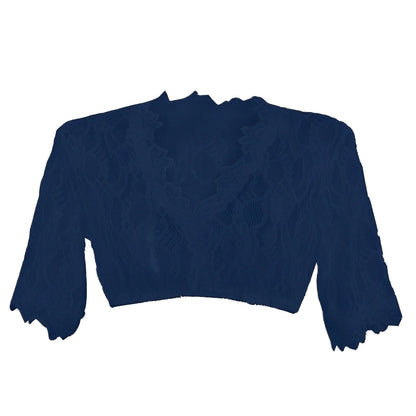 Bonnie - Moderne Netzstoff-Dirndlbluse für Damen zum Oktoberfest