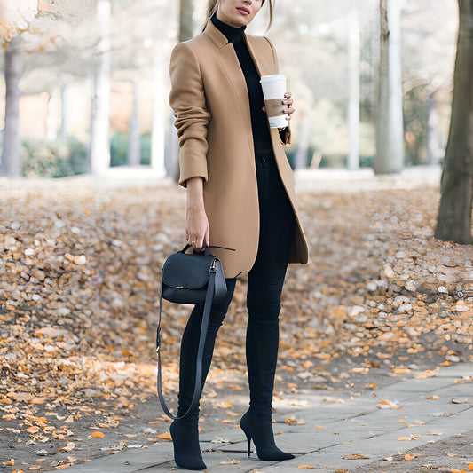 Jazmin - Bequemer, bunter Damen-Wollblazer