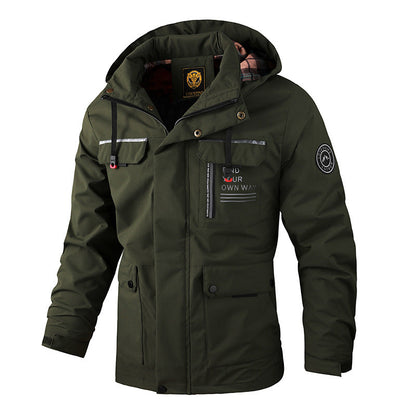 Millard - Zeitgemäße wasserfeste Cargo-Jacke für Männer