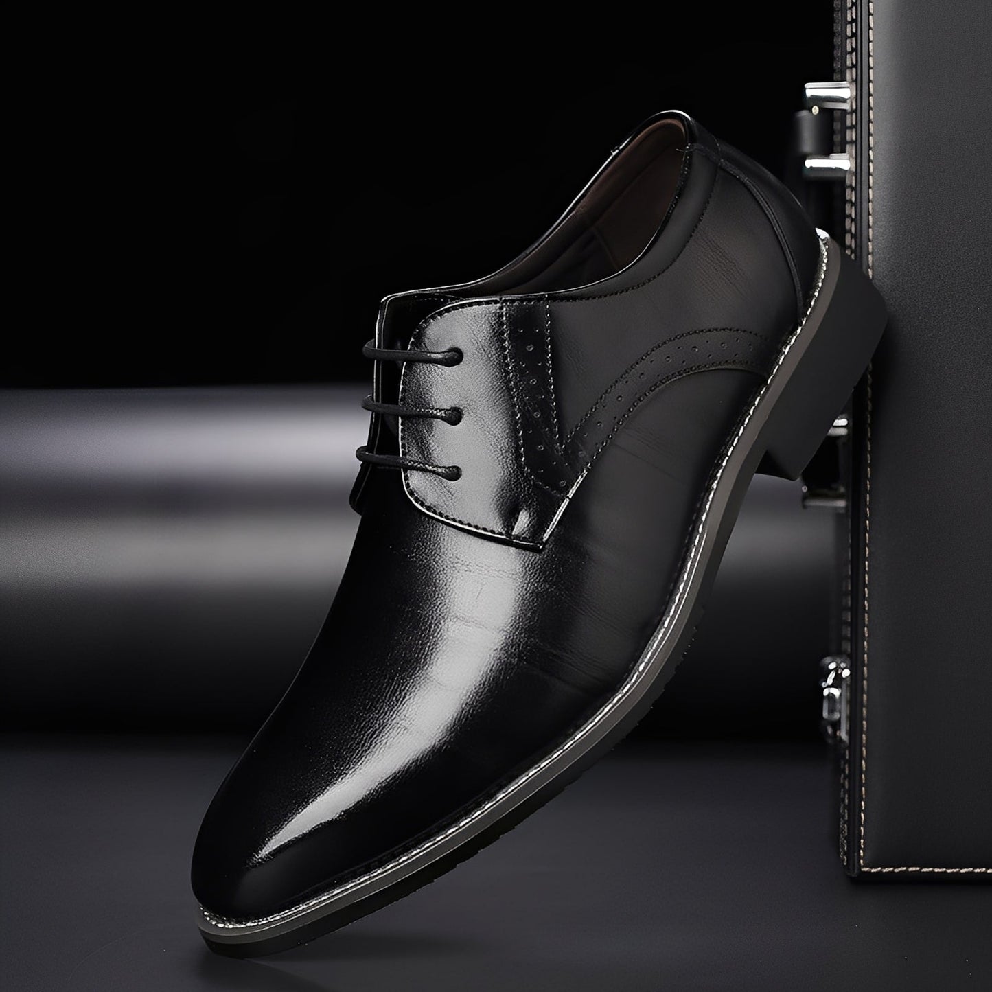Beckham - Stilvolle Schnürschuhe im Brogue-Stil für Herren