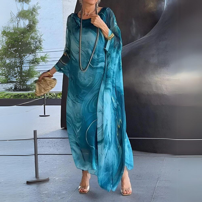 Aurora – Elegantes Seidenkleid aus zartem Chiffon