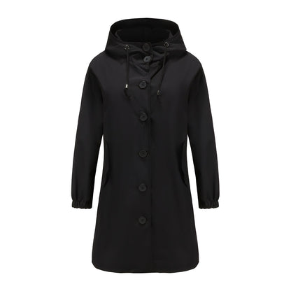 Vivyan - Bequeme wasserdichte Jacke für Damen mit Kapuze