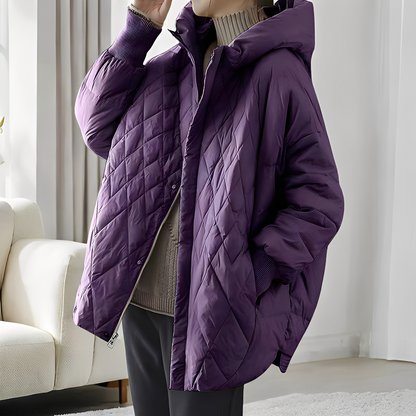 Abigail - Warme Winterjacke für Damen mit Daunen und Reißverschluss