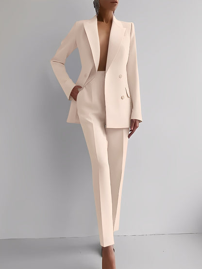Nydia - Modisches Set für Damen mit schmalem Blazer und Hose