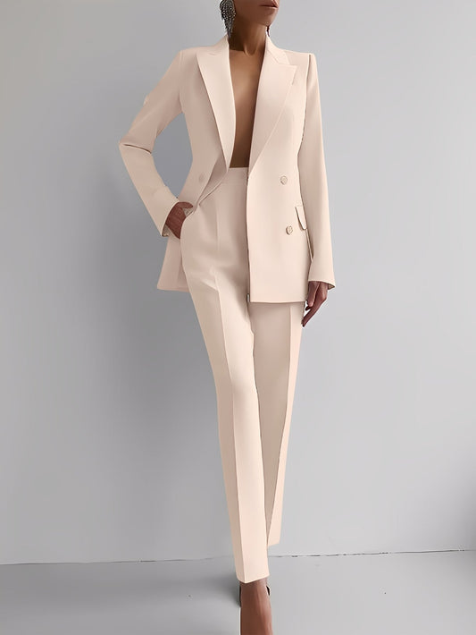 Nydia - Modisches Set für Damen mit schmalem Blazer und Hose