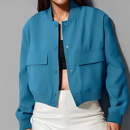 Marva - Bequeme und weite Frauenjacke mit großen Taschen