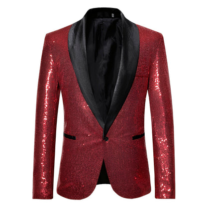 Jerome - Klassischer, eleganter Paillettenblazer für Herren