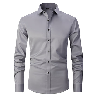 Elton - Enges Herren-Stretchshirt