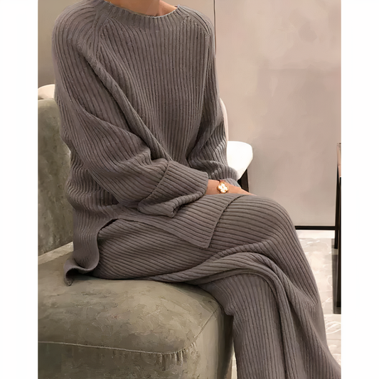 Samantha – Bequemes Strickset aus Pullover & Hose