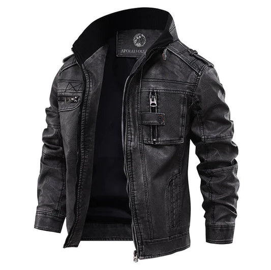 Franky - Traditionelle Herrenlederjacke