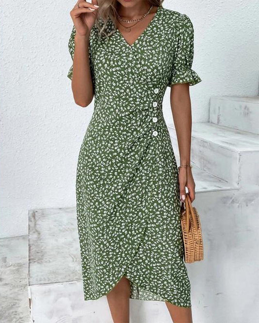 Jhoanna - Klassisches Midi-Kleid