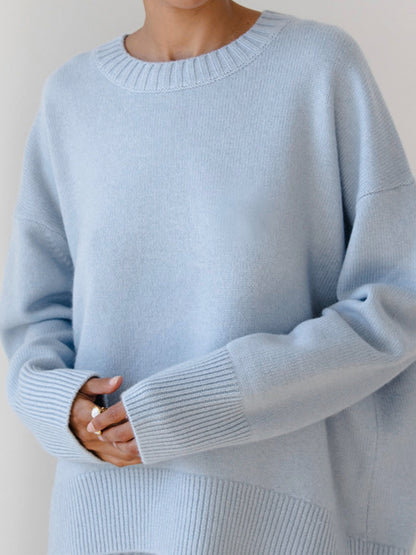 Amara – Große Größen Pullover „Zuckerwatte“