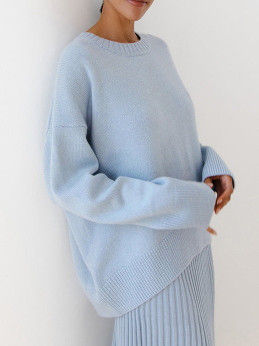 Amara – Große Größen Pullover „Zuckerwatte“