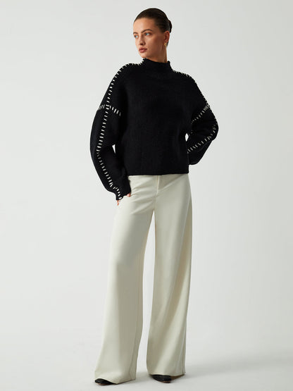 Theresa – Locker sitzender Rollkragenpullover
