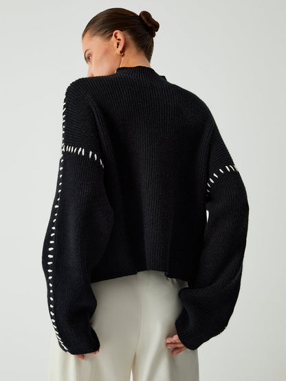 Theresa – Locker sitzender Rollkragenpullover